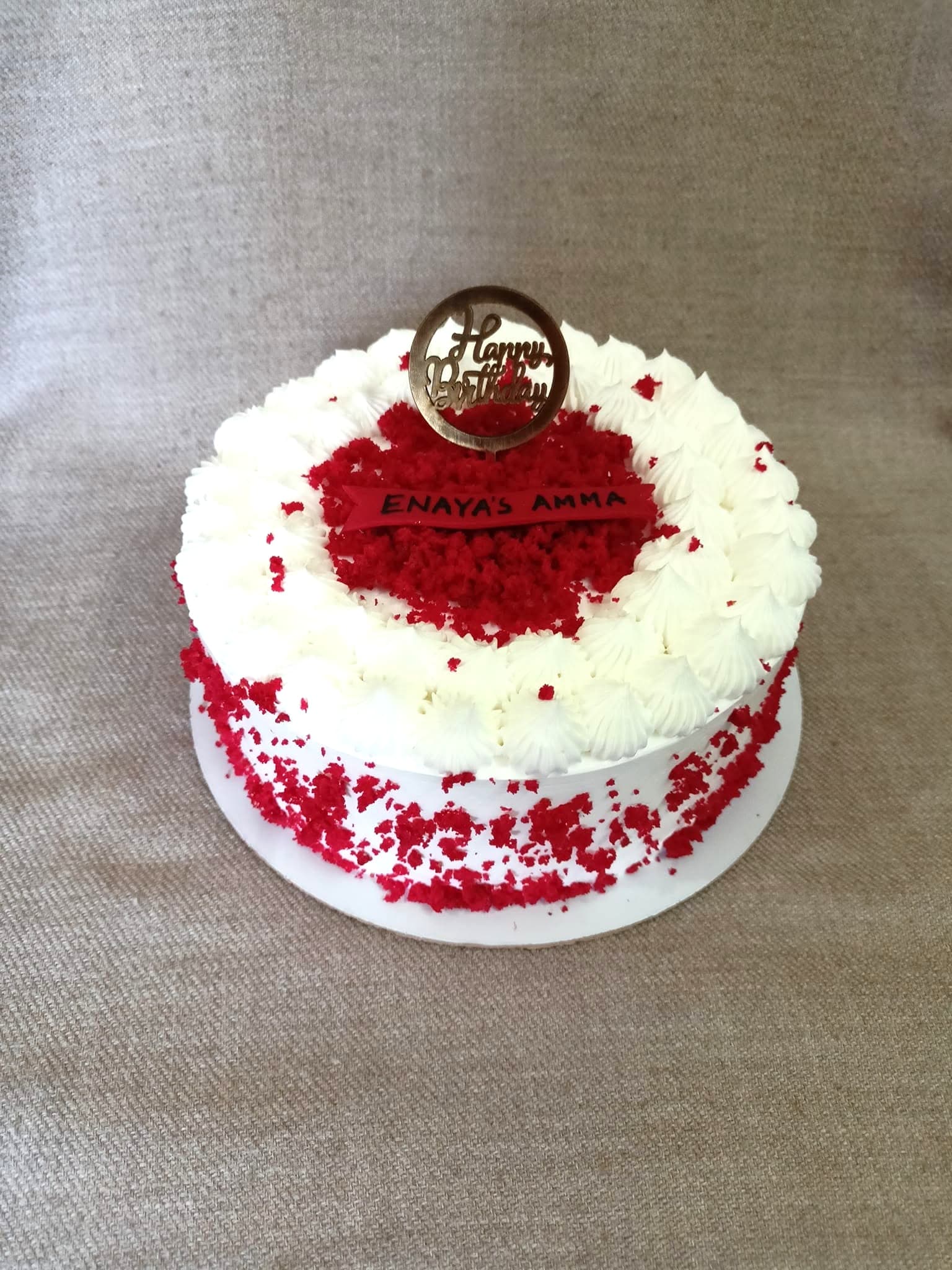 Red Velvet Cake with Cream Cheese filling